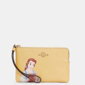 Coach X Disney Belle Wristlet